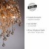 Lampa sufitowa ICICLE 8091-11 Paul Neuhaus | Złoty Plafon Kryształowy G9 Zuma line